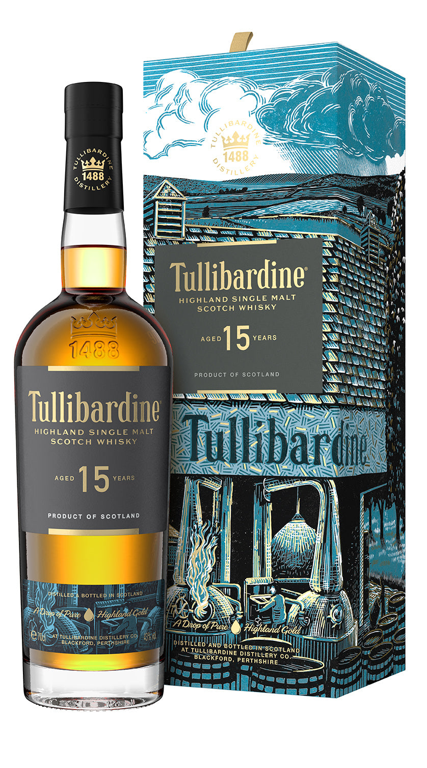 Tullibardine 15年 スコッチウイスキー ボックス付き 15 YEAR OLD – TULLIBARDINE