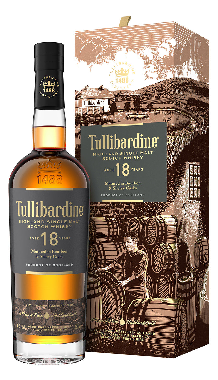 Tullibardine 18年 シングルモルトウイスキー 700ml 18 YEAR OLD – TULLIBARDINE